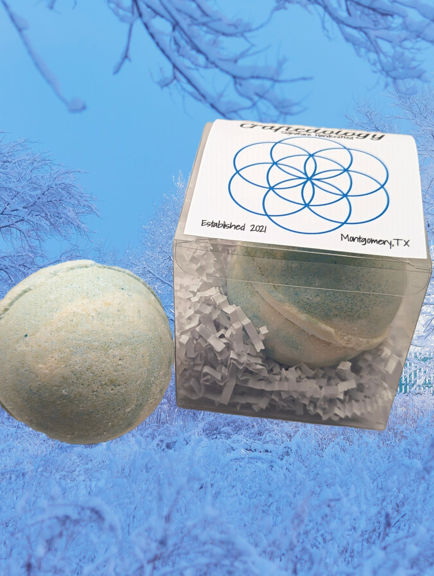 Winter Wonderland Bath Bomb