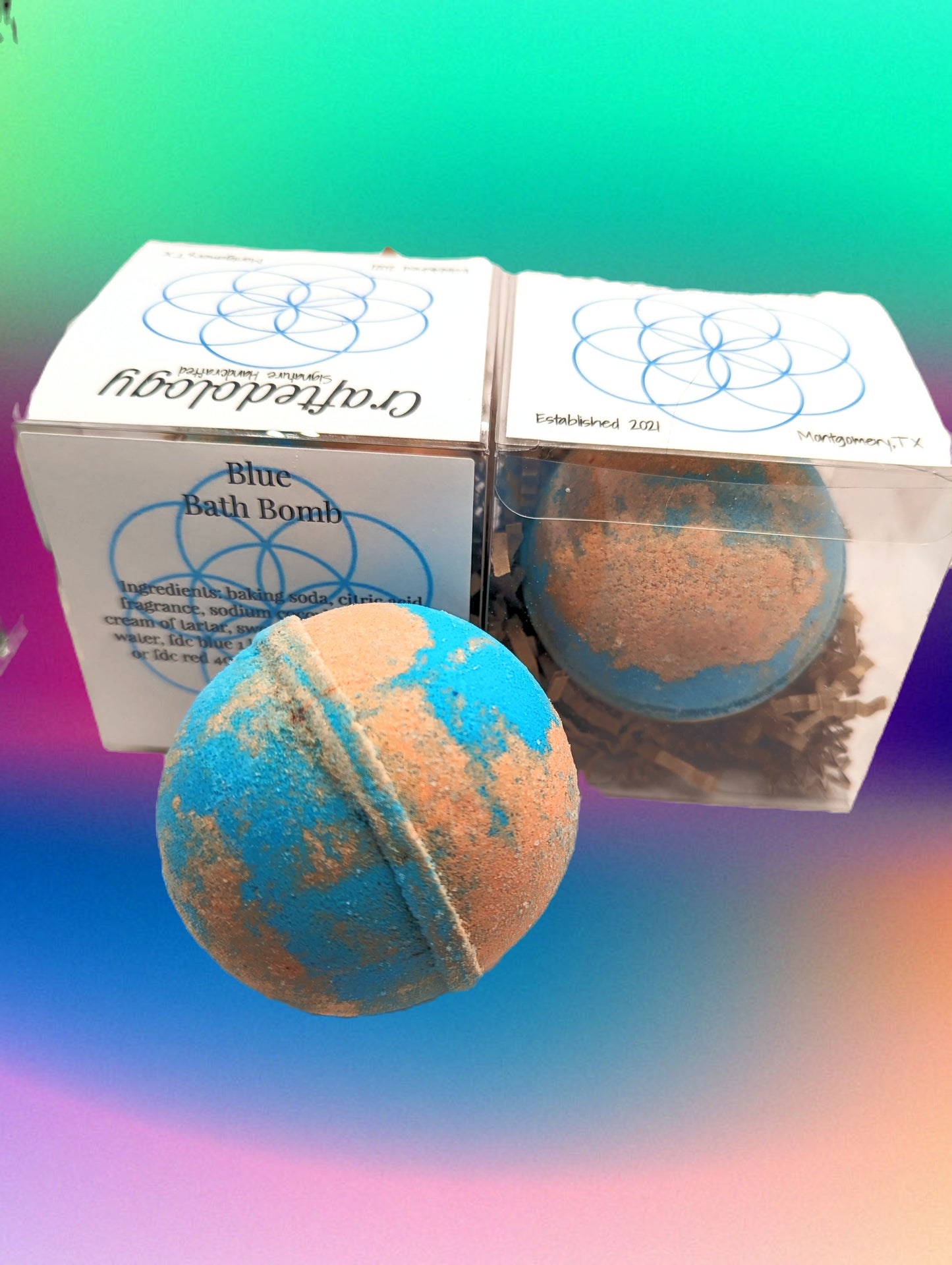 Blue Bath Bombs